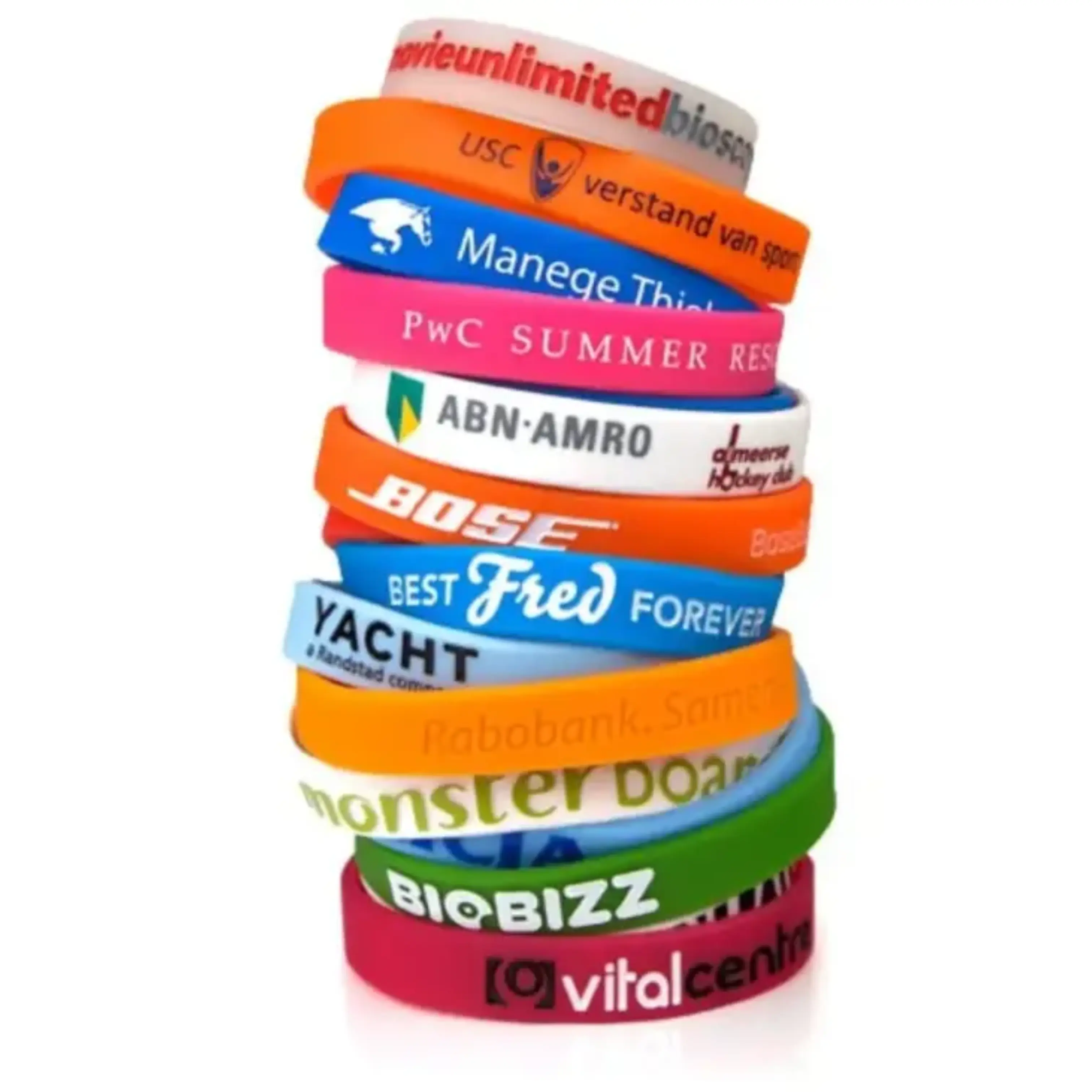 Siliconen Polsbandjes