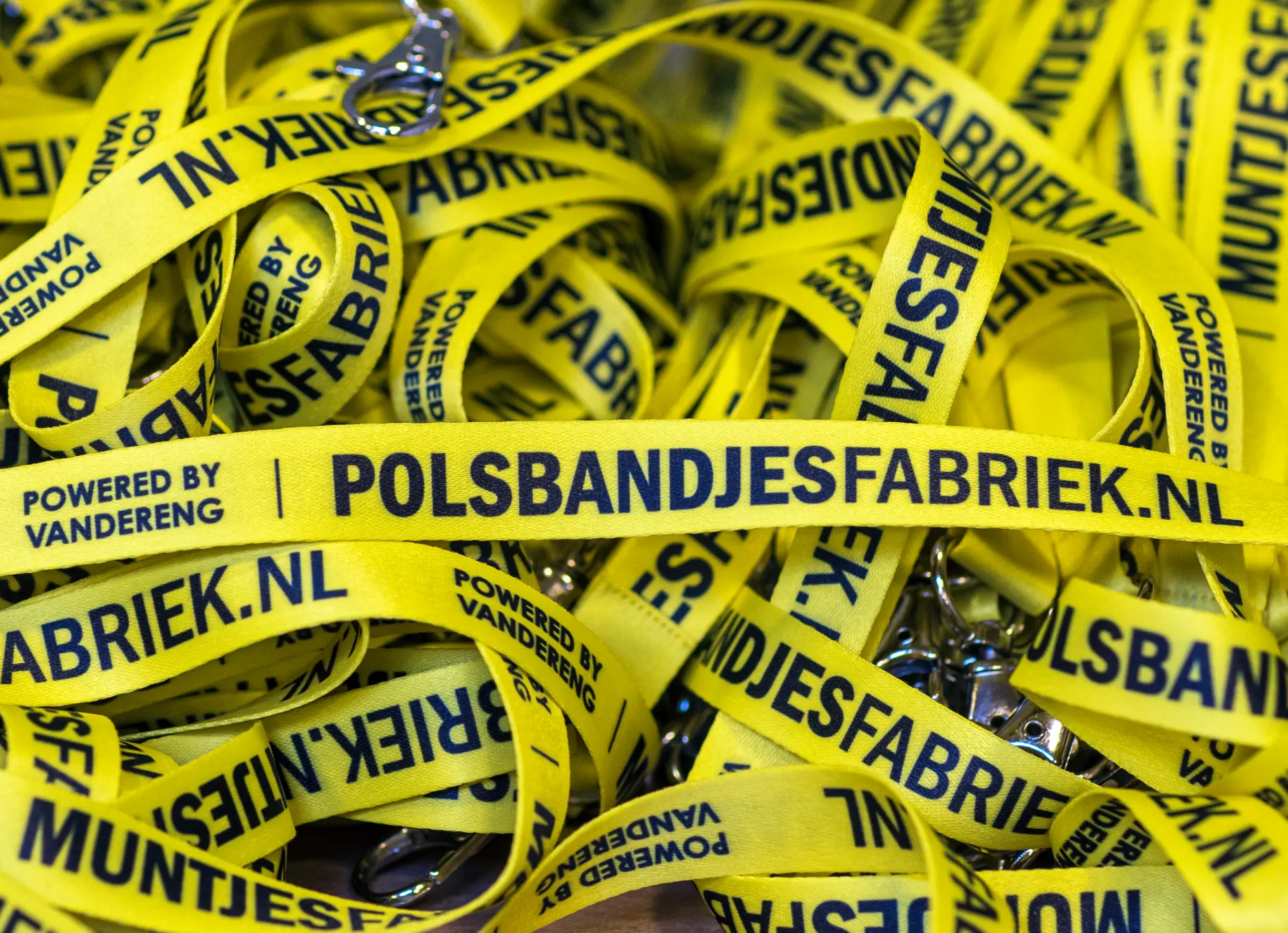 Polsbandjesfabriek lanyards en keycords