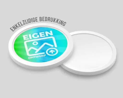 Consumptiemunten 29mm | Eigen Ontwerp | Enkelzijdig Bedrukt